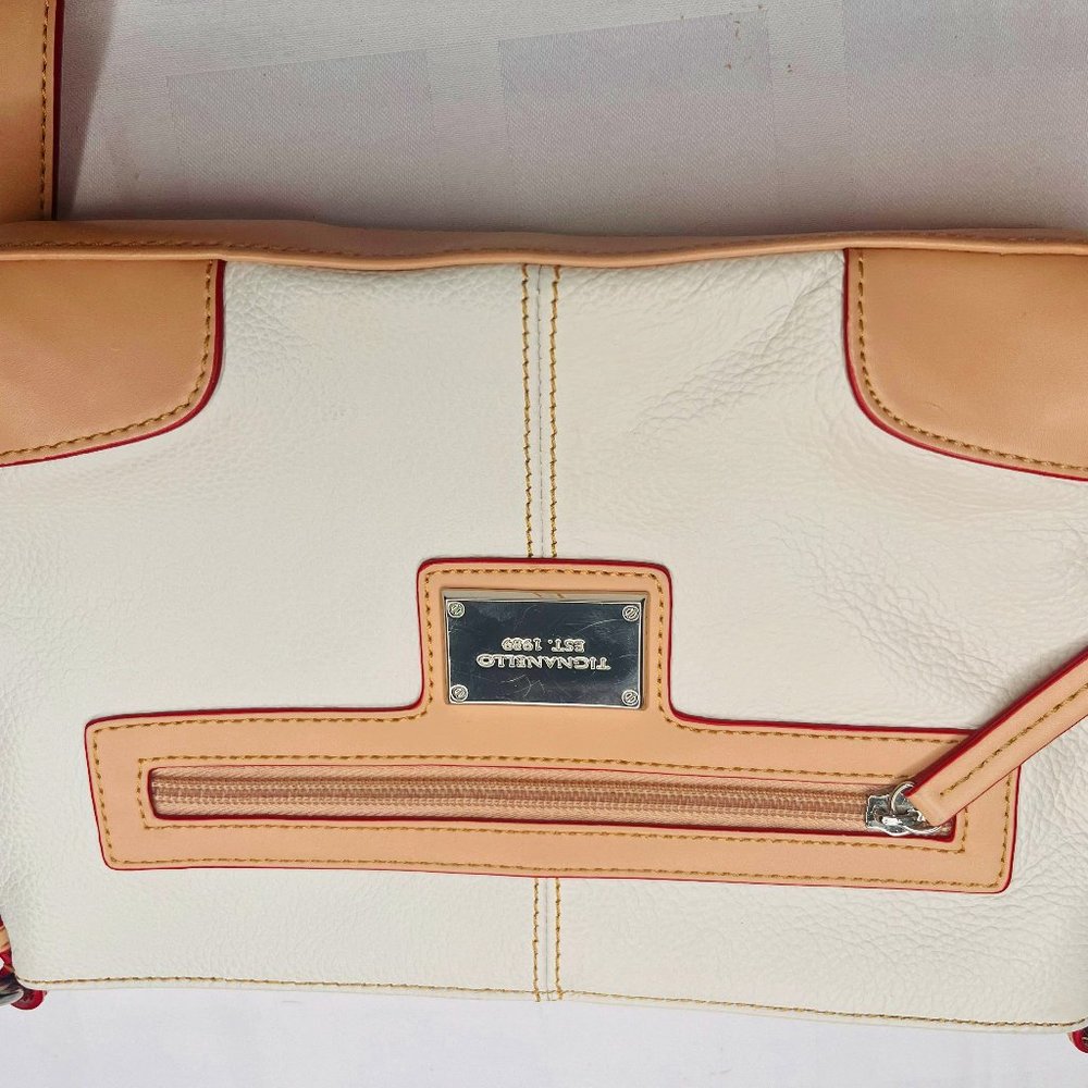 Tignanello Leather Shoulder Bag – Vintage Late 1990s / Early 2000s